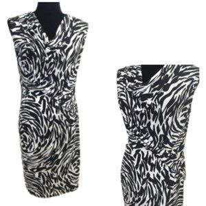 Black and white Calvin Klein Dress